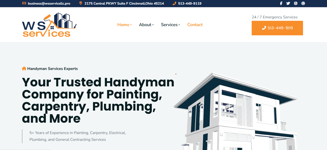 Home Repair & Renovation Services UI